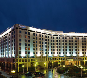 Hotel Radisson SAS Slavyanskaya ****+ in Moskau